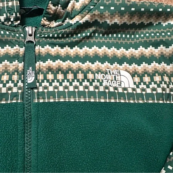 The North Face ‘95 Retro Denali Fair Isle Green Fleece Jacket